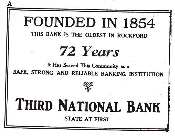 Third National Bank 1926 Rpls Local History