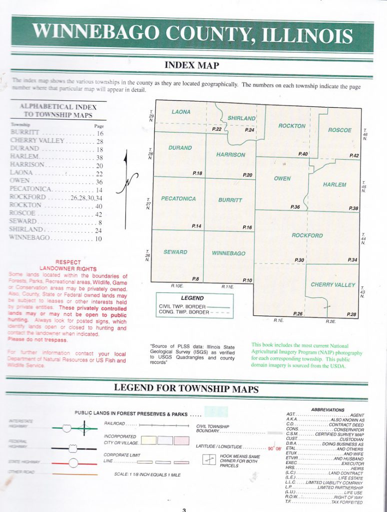 Winnebago County Property Lines Winnebago County Townships – 2012 Map – Rpl's Local History