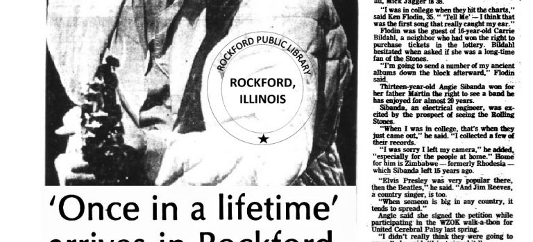 ‘Once in a lifetime’ arrives in Rockford ‘Once in a lifetime’ arrives in Rockford