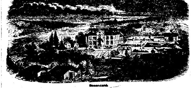 Swedish “Water Cure” Resort Here 1870 Swedish “Water Cure” Resort Here 1870