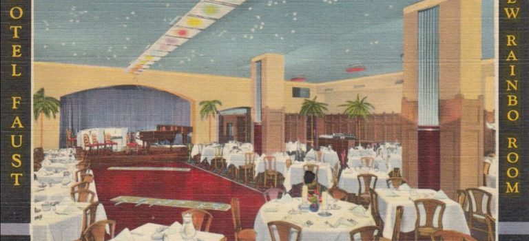 Rainbo Room Hotel Faust April 21,1935 Rainbo Room Hotel Faust April 21,1935