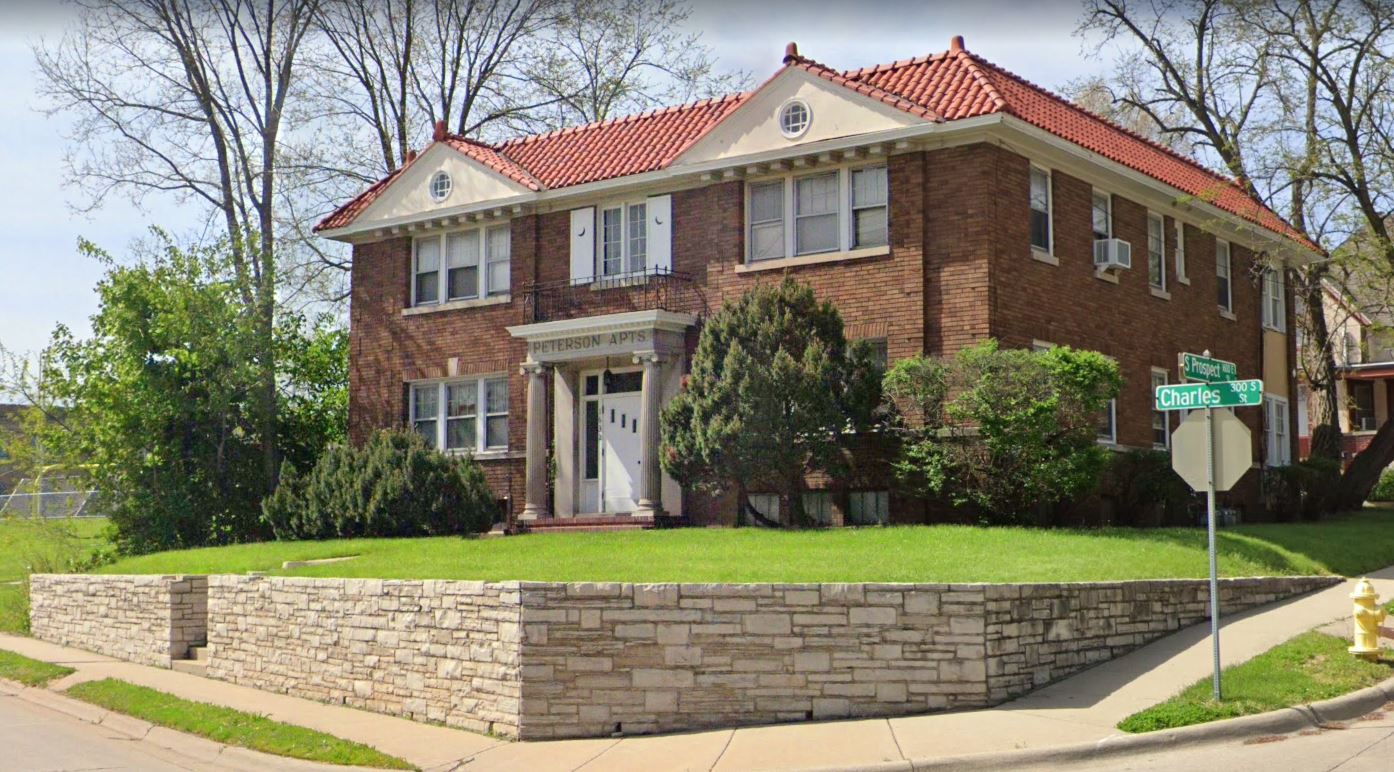 Peterson Apartments, 10321034 Charles St., built 1926 RPL's Local